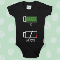Body "No se me acaba la batería" manga corta Body divertido en manga corta
varios colores