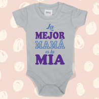 Body "la mejor mama es la mia" manga corta Body divertido en manga larga y corta
varios colores