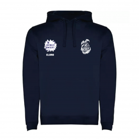 SUDADERA JUVENILES URBAN ADULTO UNISEX MONTEOLIVETE AZUL MARINO + NOMBRE