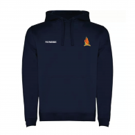 SUDADERA CON CAPUCHA ADULTO UNISEX GARCÍA BRUSTENGA AZUL MARINO + NOMBRE