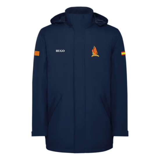 PARKA INFANTIL GARCÍA BRUSTENGA AZUL MARINO + NOMBRE