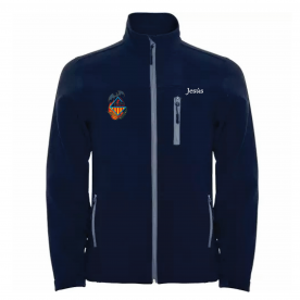 SOFTSHELL ADULTO MONTEOLIVETE AZUL MARINO + NOMBRE