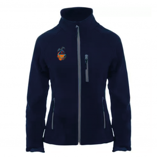 SOFTSHELL ADULTO MONTEOLIVETE AZUL MARINO + NOMBRE