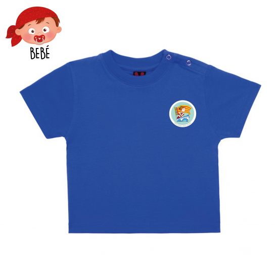 CAMISETA ROYAL BEBÉ BLAS GÁMEZ + NOMBRE